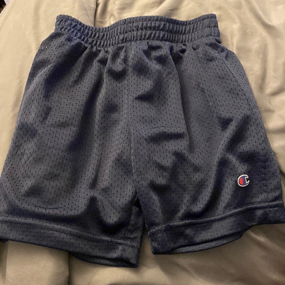 Size 5 boy champion shorts navy blue